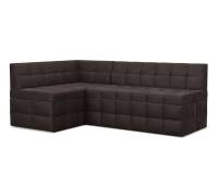 Атлантис Левый угол (Бархат шоколадный STAR VELVET 60 COFFEE) 212х84х135 см