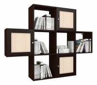 Полка книжная Мебелайн-4