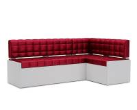 Ганновер Правый угол (Бархат красный STAR VELVET 3 DARK RED) 208х82х133 см