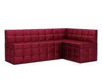 Атлантис Правый угол (Бархат красный STAR VELVET 3 DARK RED) 212х84х135 см