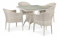 Набор уличный  T190B/Y350A-W85-90x90 Latte 4Pcs