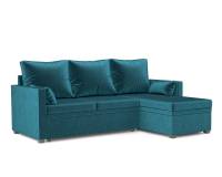 Париж (Бархат сине-зеленый STAR VELVET 43 BLACK GREEN)