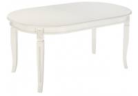 Стол деревянный Woodville Aviano молочный без патины