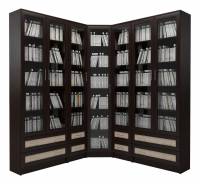 Шкаф книжный Мебелайн-40