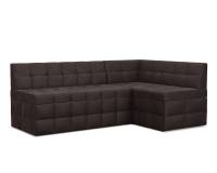 Атлантис Правый угол (Бархат шоколадный STAR VELVET 60 COFFEE) 190х84х120 см