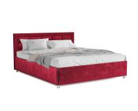 Кровать Версаль 140 см (бархат красный STAR VELVET 3 DARK RED)
