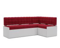 Ганновер Правый угол (Кордрой красный) 208х82х133 см