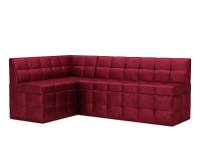 Атлантис Левый угол (Бархат красный STAR VELVET 3 DARK RED) 212х84х135 см