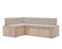 Таллин Левый угол (Бархат бежевый STAR VELVET 6 LIGHT Beige) 210х83х140 см