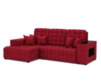 Мадрид Левый угол (бархат красный STAR VELVET 3 DARK RED)