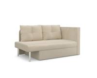 Софа Алиса (бархат бежевый STAR VELVET 6 LIGHT BEIGE)