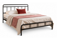 Кровать Woodville Рейк 160х200 черная