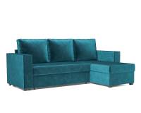 Рим (Бархат сине-зеленый STAR VELVET 43 BLACK GREEN)
