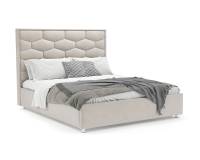 Кровать Рица 140 см (Бархат бежевый STAR VELVET 6 LIGHT Beige)