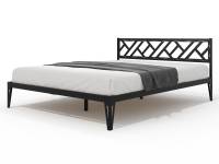 Кровать КМД 47 АЙРИС 1600, черный