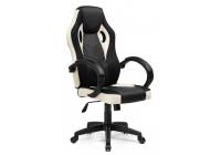 Офисное кресло Woodville Kard black / сream