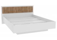 Кровать Woodville Лунара 140x200 белый / дуб вотан