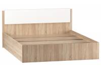 Кровать Woodville Теплиса 160x200 сонома / белый