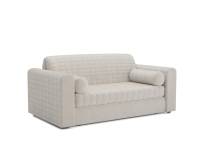 Диван аккордеон Барон №5 НПБ 140х200 см (Бархат бежевый STAR VELVET 6 LIGHT BEIGE)