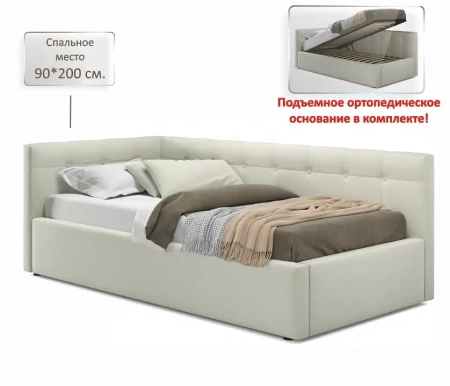 Кровать односпальная Bonna 2000x900