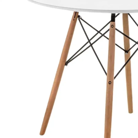 Стол деревянный Woodville by Лайфмебель Table 80 white / wood