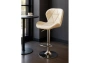 Барный стул Woodville Trio beige / chrome