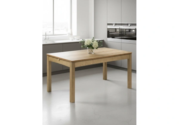 Стол деревянный Woodville Аделик 120(170)x80 дуб