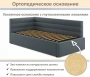 Кровать односпальная Aura 900