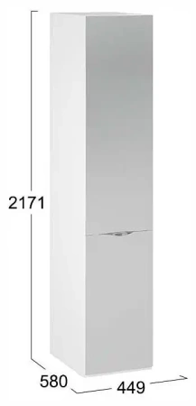 Шкаф для белья Глосс СМ-319.07.002