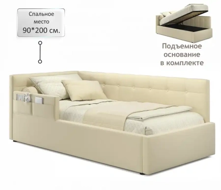 Кровать односпальная Bonna 2000x900 с ПМ