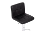 Барный стул Woodville Paskal black / chrome