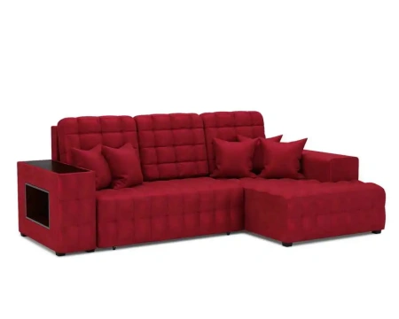Мадрид Правый угол (бархат красный STAR VELVET 3 DARK RED)