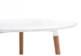 Стол деревянный Woodville by Лайфмебель Lorini 90 white / wood