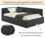 Кровать полутораспальная Kapri 1200