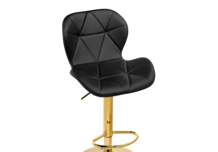 Барный стул Woodville Trio black / gold