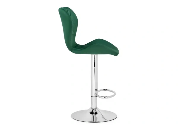 Барный стул Woodville Porch green / chrome