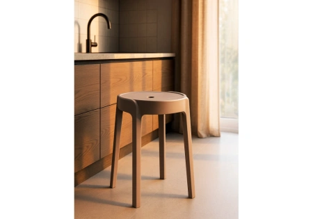 Табурет Woodville Bovel champagne