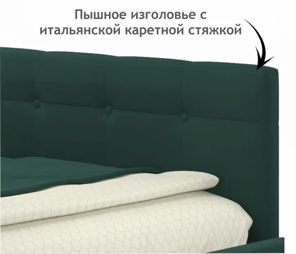 Кровать полутораспальная Bonna 2000x1200
