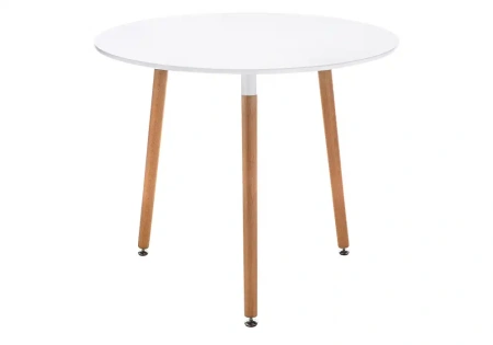 Стол деревянный Woodville by Лайфмебель Lorini 90 white / wood