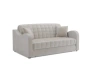 Диван аккордеон Барон №4 НПБ 120х200 см (Бархат бежевый STAR VELVET 6 LIGHT BEIGE)