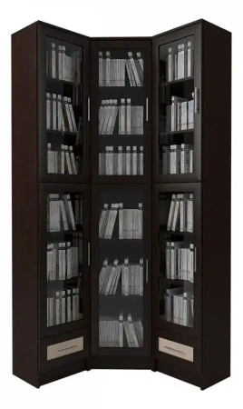 Шкаф книжный Мебелайн-30