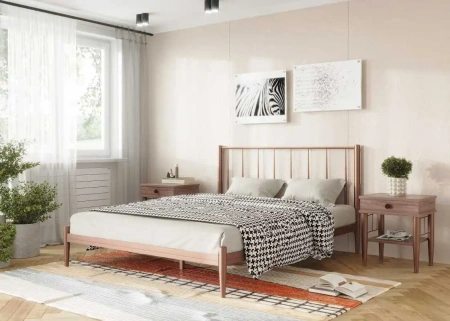 Кровать КМД 26 Бриз 160 бронза
