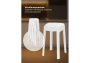 Табурет Woodville Bovel white