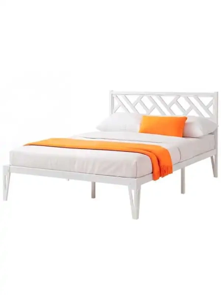 Кровать КМД 47 АЙРИС 1400, белый