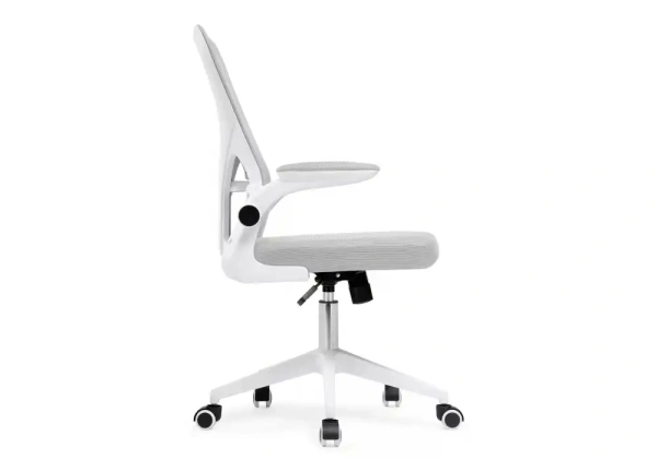 Офисное кресло Woodville Konfi light gray / white