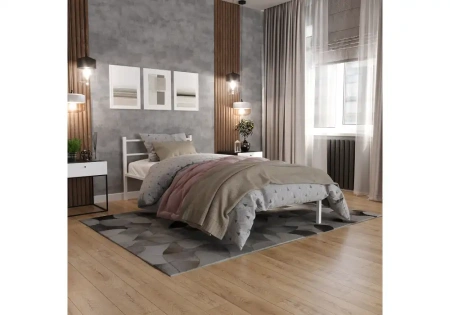 Кровать Woodville Фади 1 90х200 белая