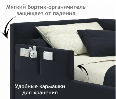 Кровать односпальная Bonna 2000x900 с ПМ