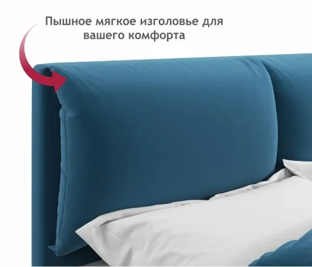 Кровать двуспальная Vita 2000x1600