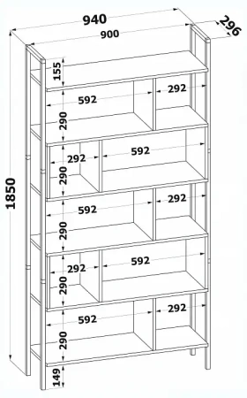 Стеллаж СТ-403