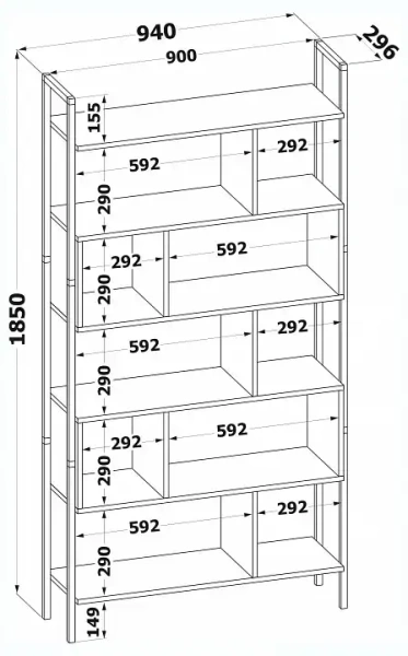 Стеллаж СТ-403